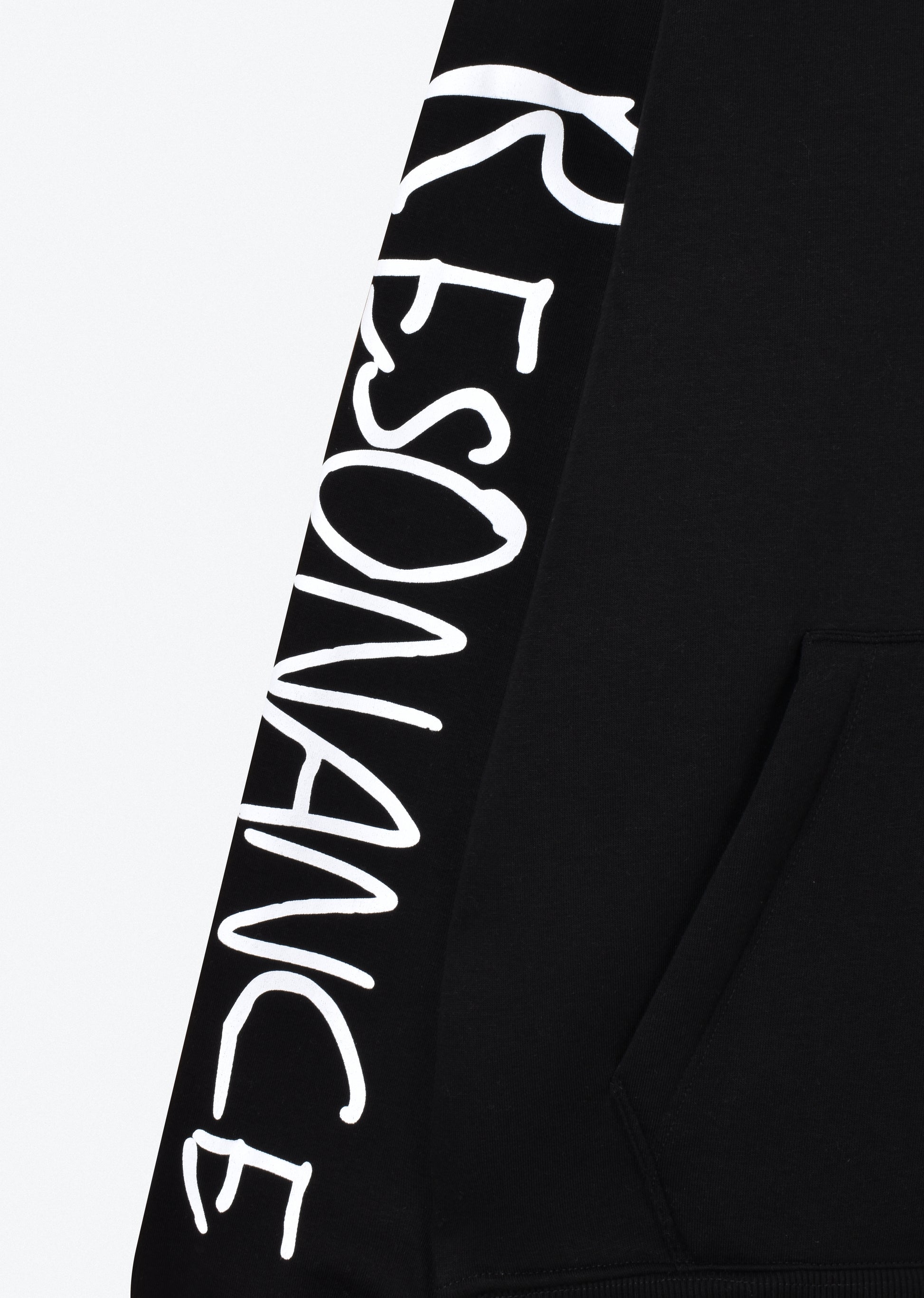 PRINTED PATCH HOODIE