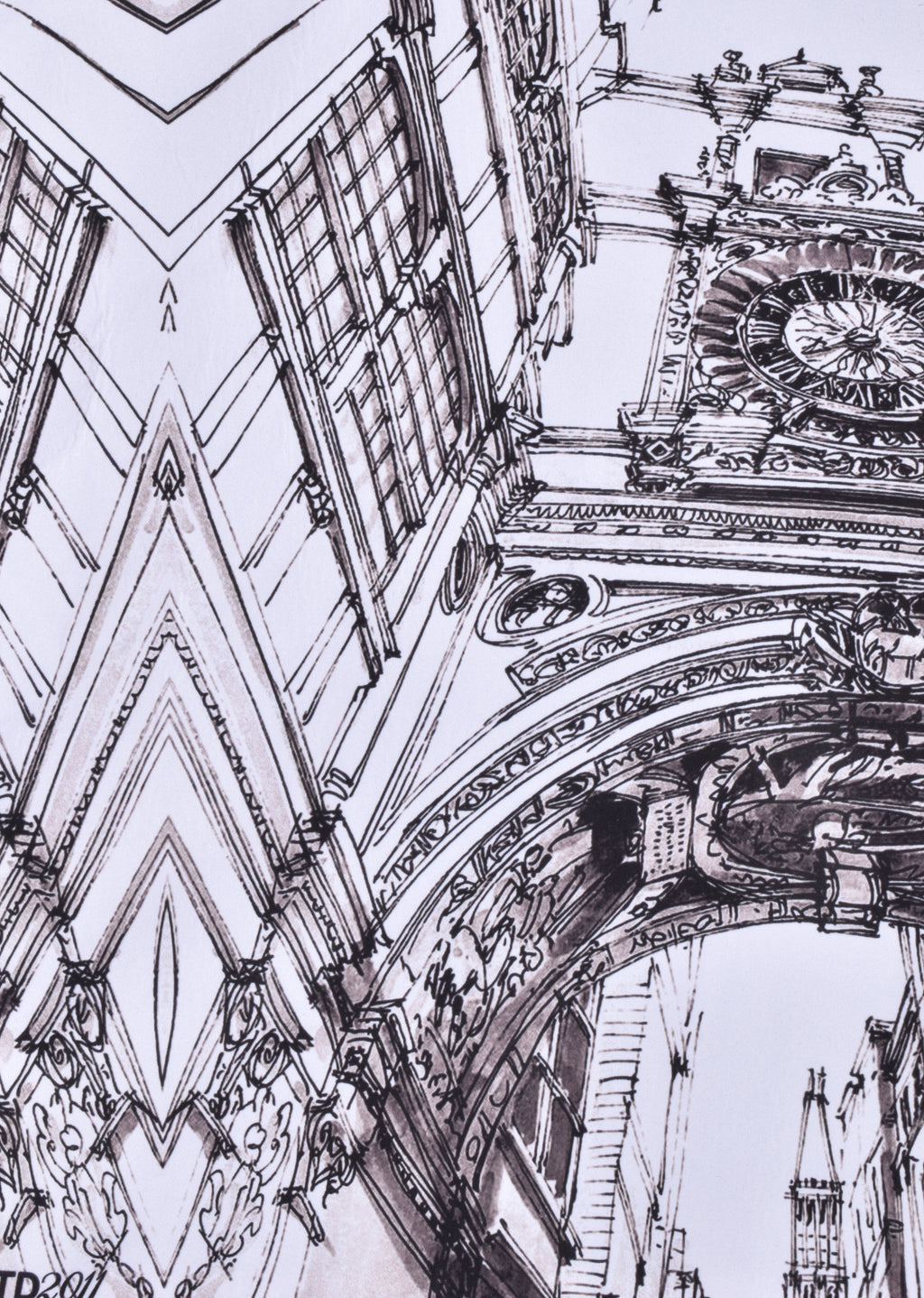 PRINTED PATCH HOODIE