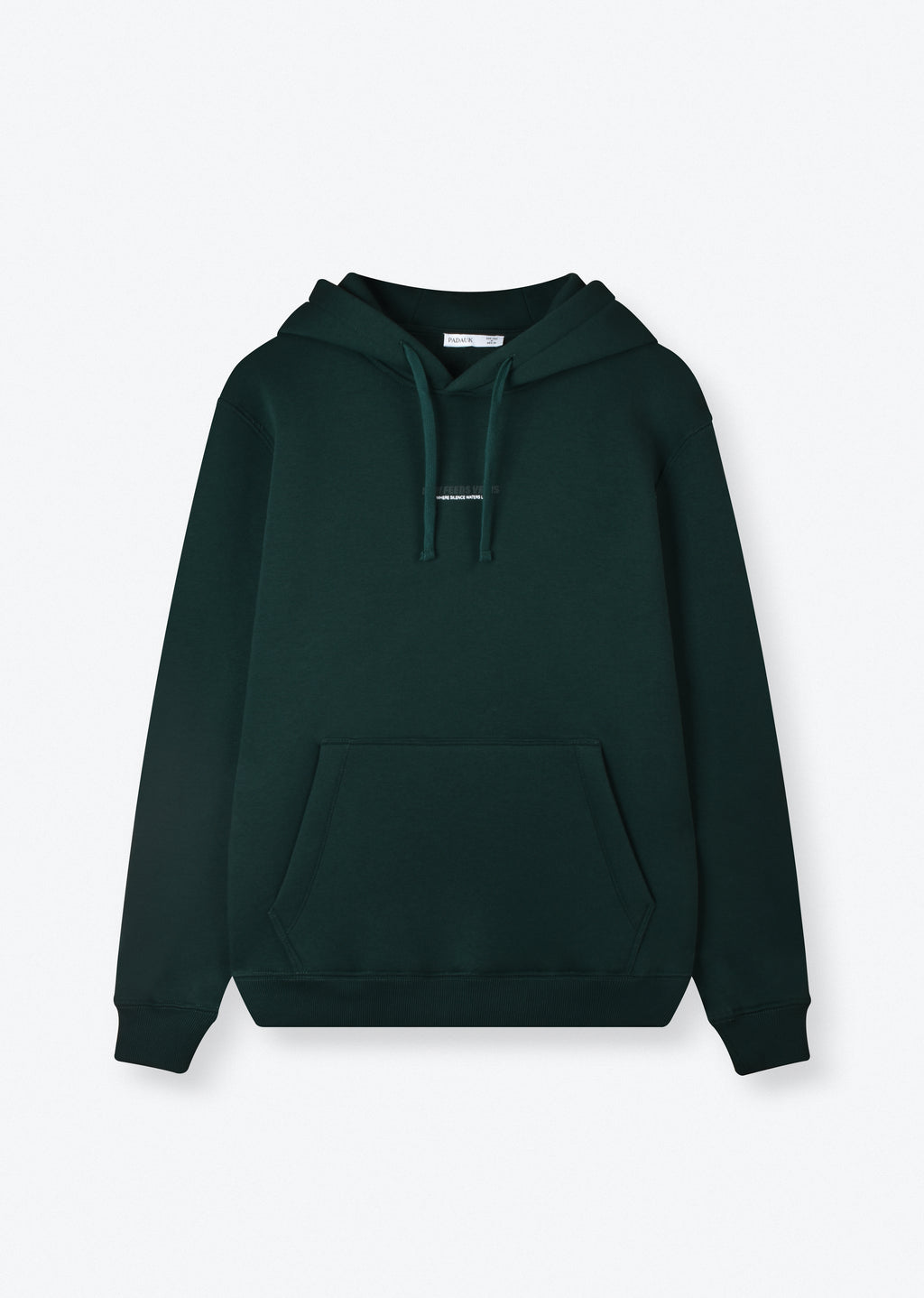 PRINTED PATCH HOODIE