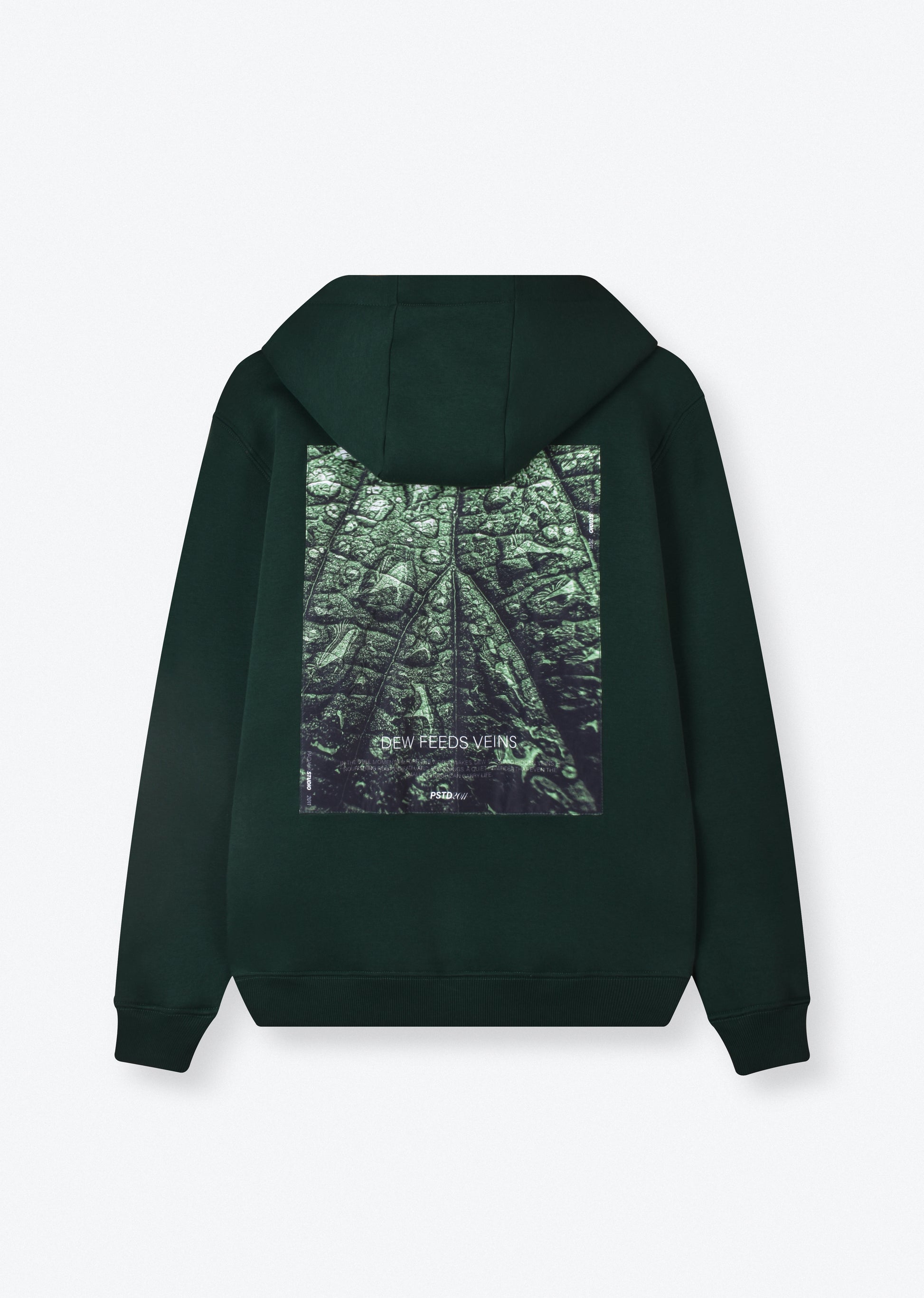 PRINTED PATCH HOODIE