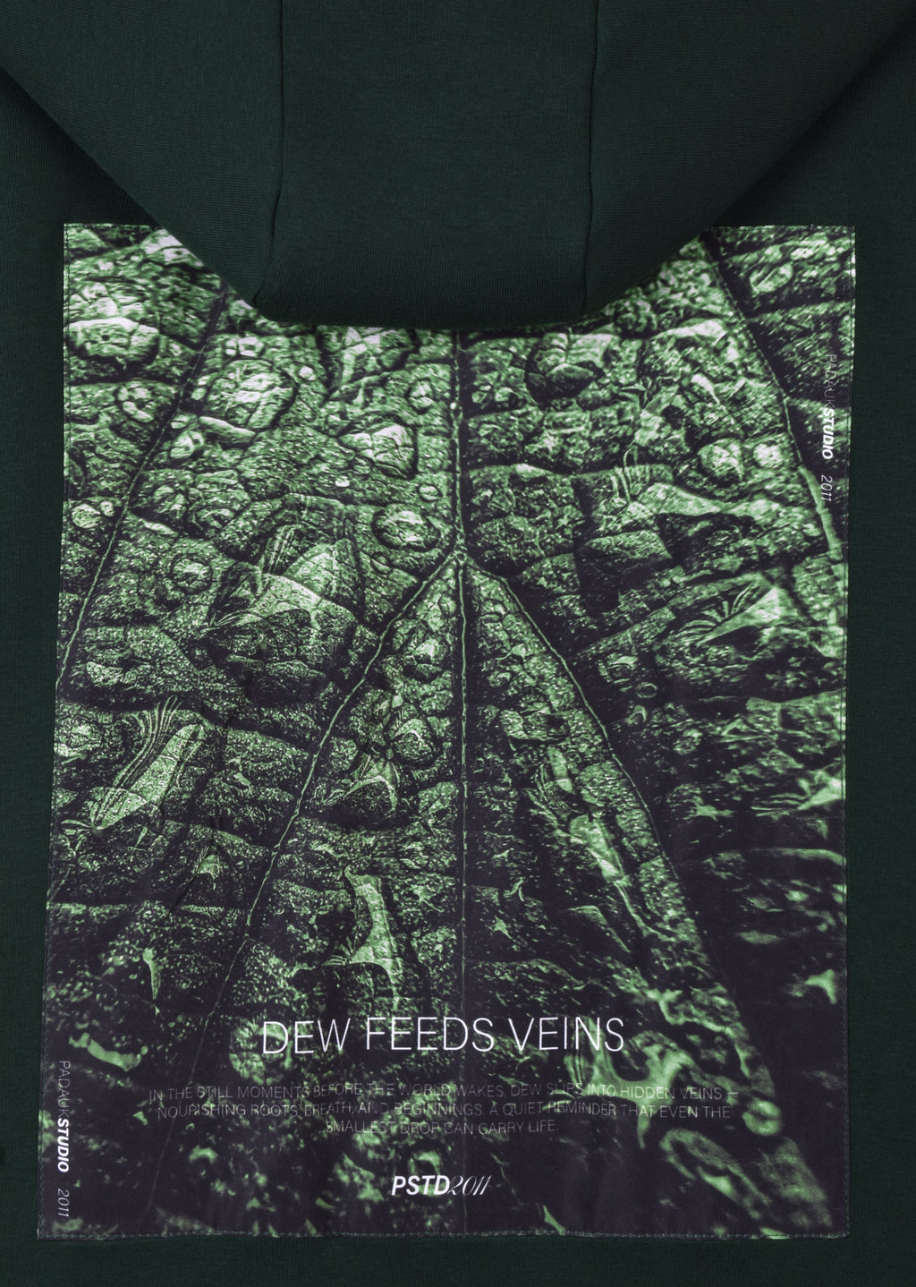 PRINTED PATCH HOODIE