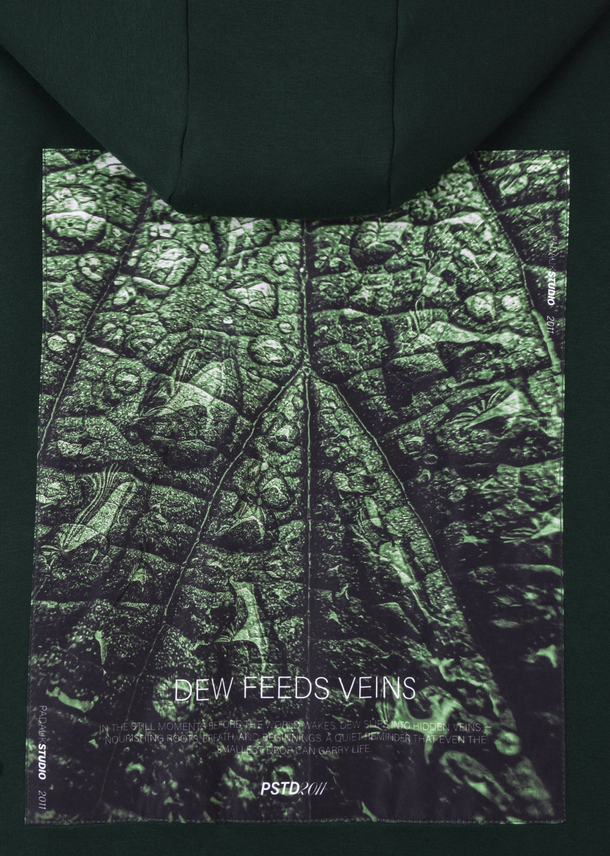 PRINTED PATCH HOODIE