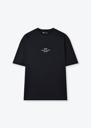 PRINTED PATCH BOXY-FIT T-SHIRT