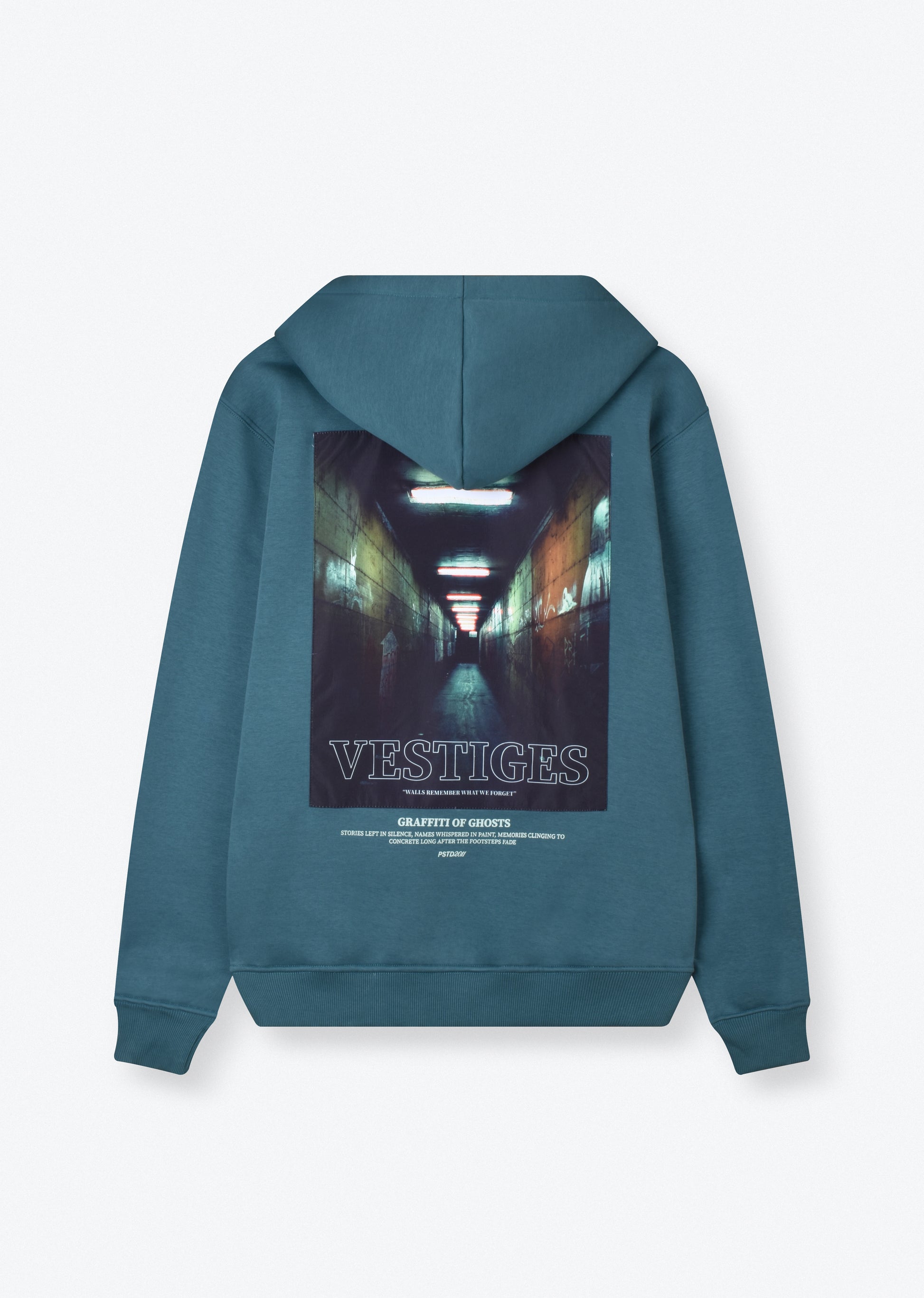 PRINTED PATCH HOODIE