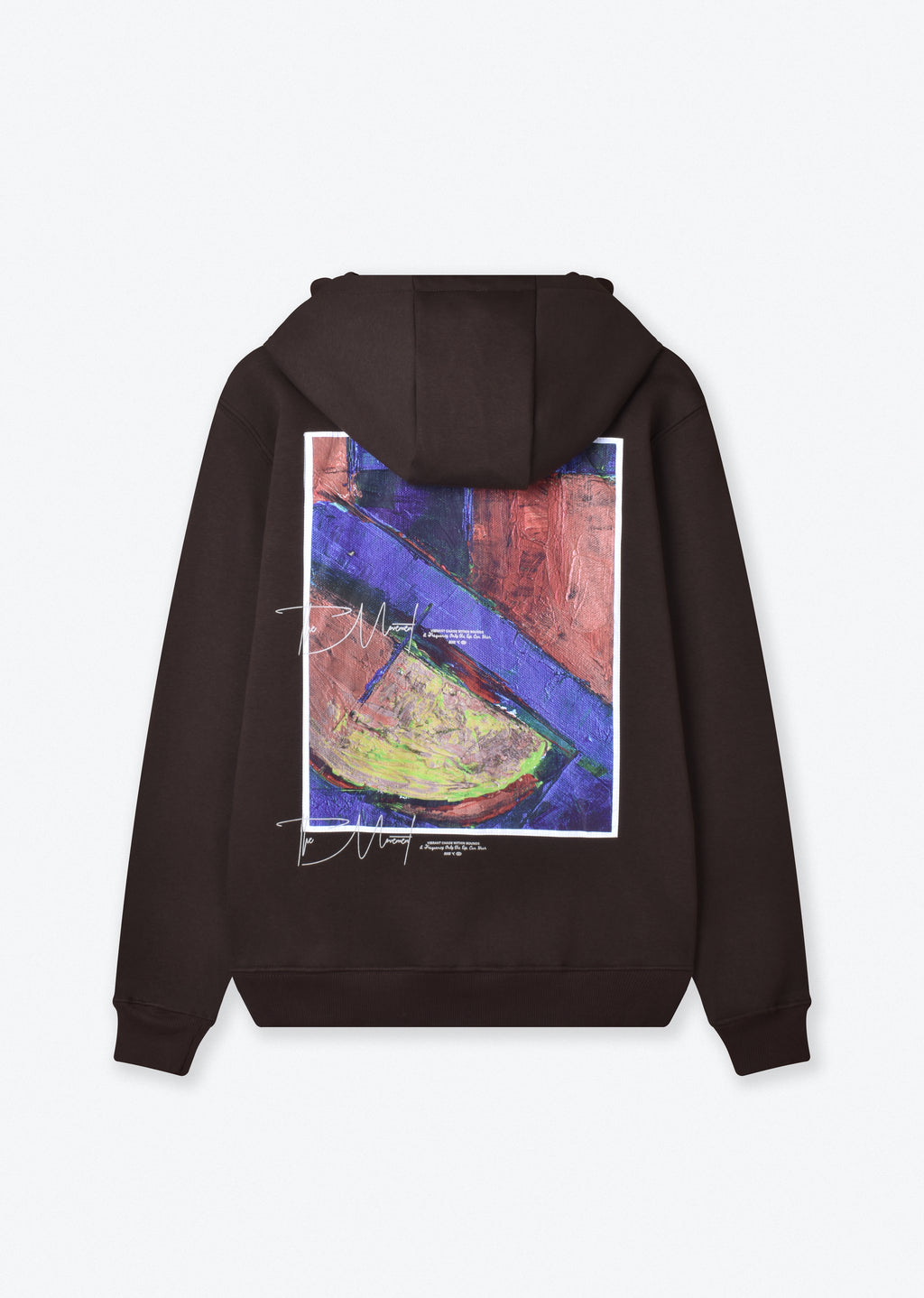 PRINTED PATCH OVERSIZE HOODIE