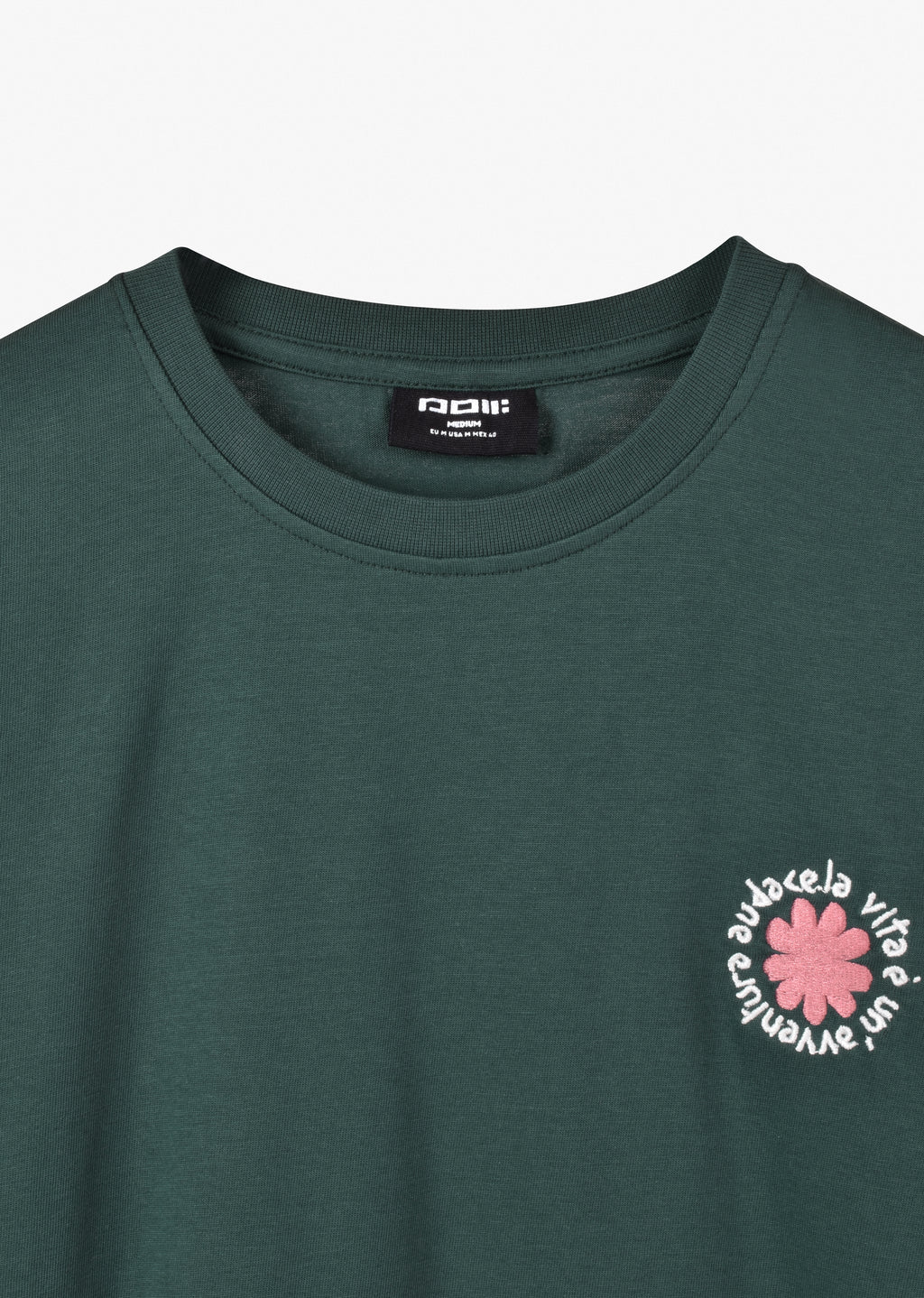 EMBROIDERED OVERSIZE T-SHIRT