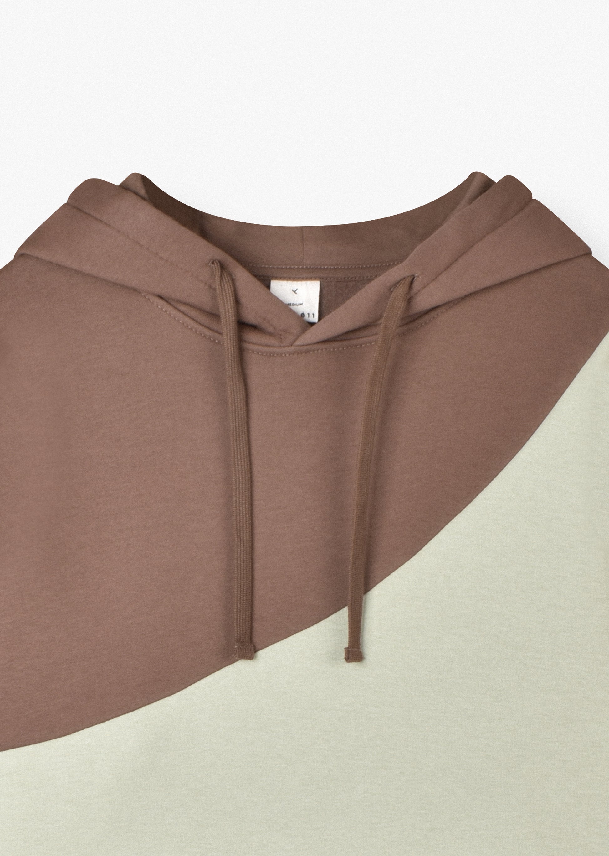 COLOR-BLOCK OVERSIZE HOODIE