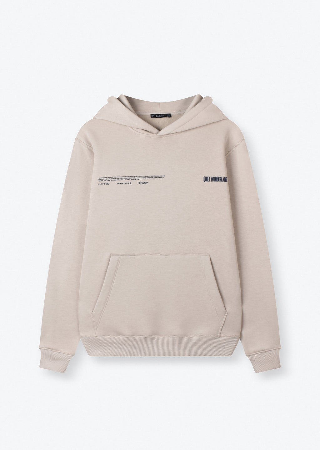 PRINTED PATCH OVERSIZE HOODIE
