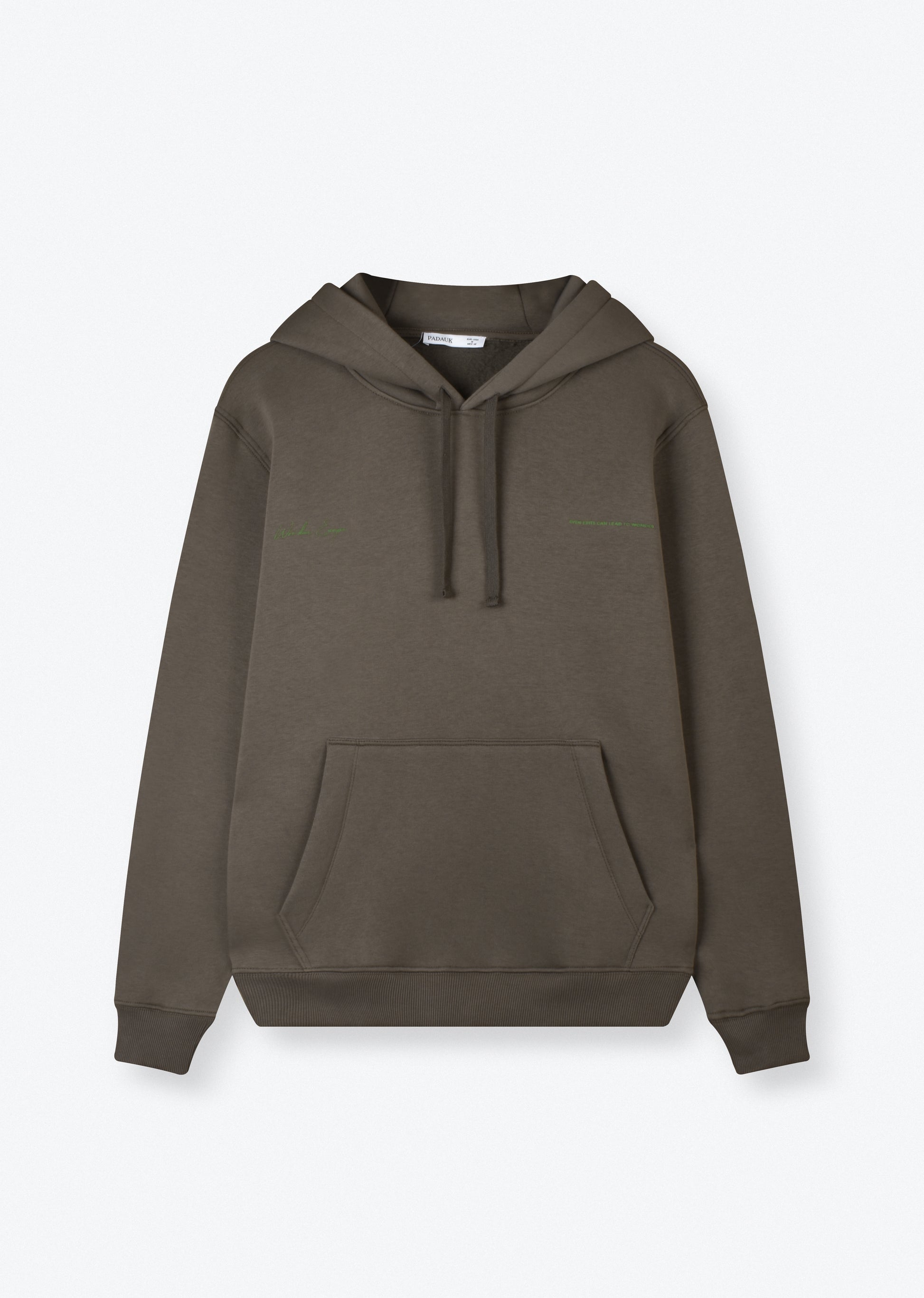 PRINTED PATCH HOODIE