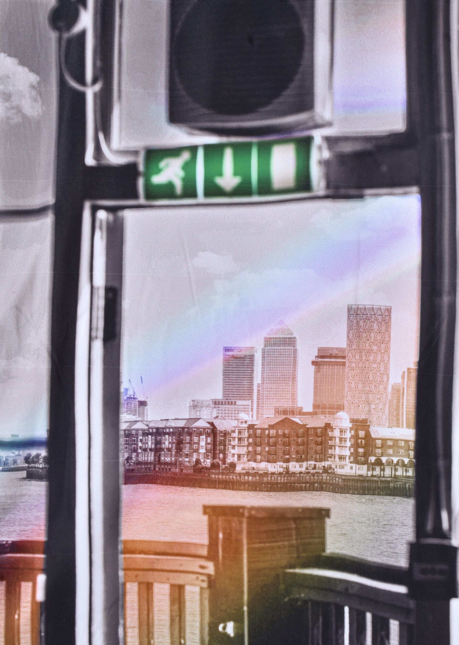 PRINTED PATCH HOODIE