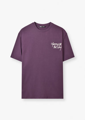 EMBROIDERED OVERSIZE T-SHIRT