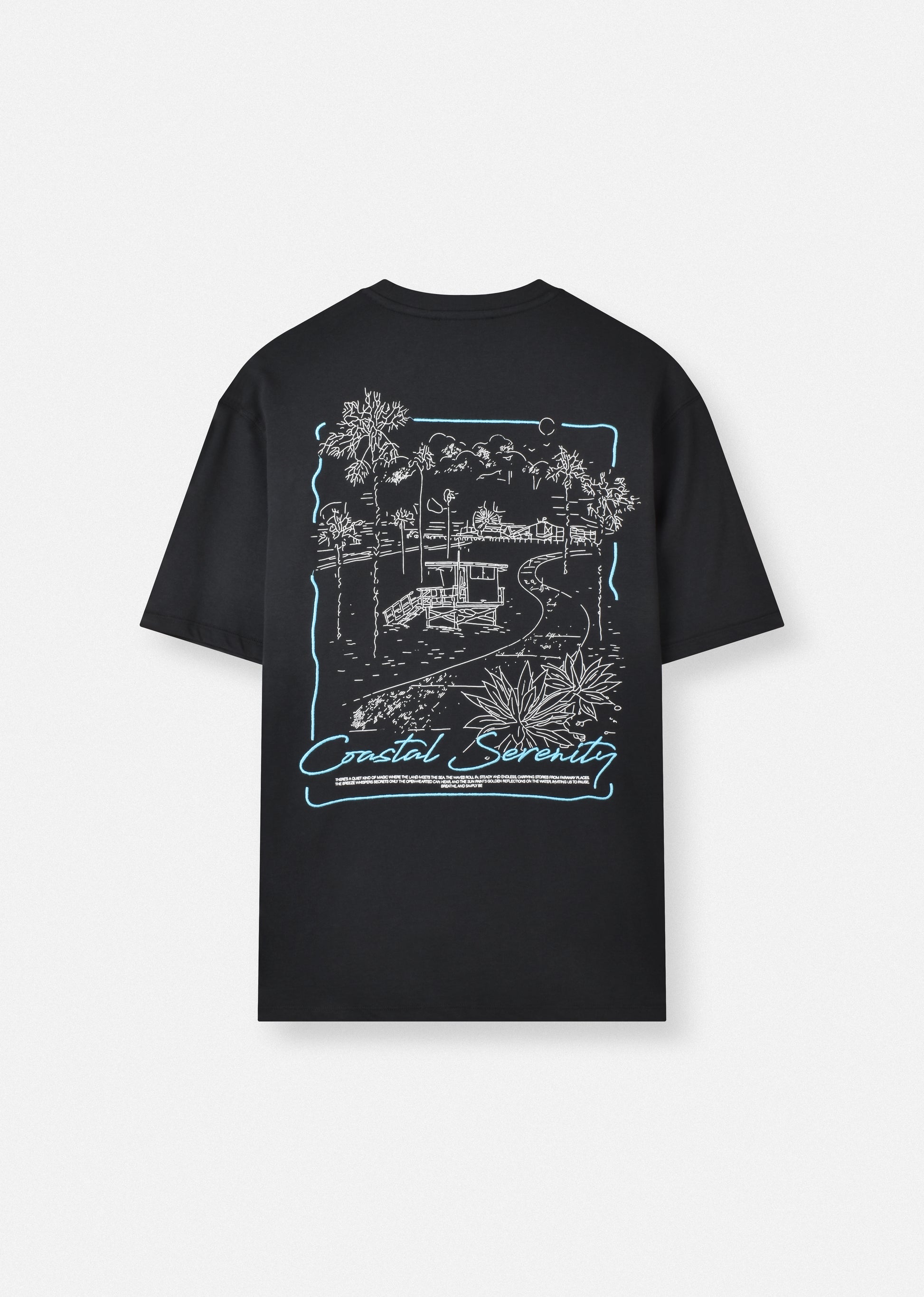 EMBROIDERED OVERSIZE T-SHIRT