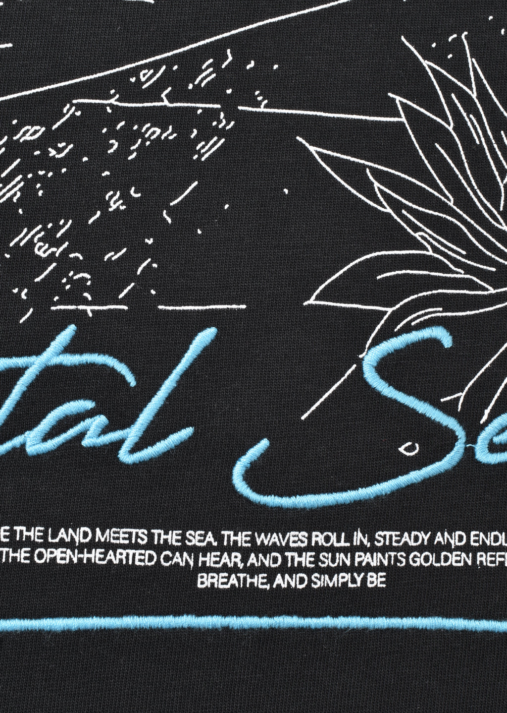 EMBROIDERED OVERSIZE T-SHIRT