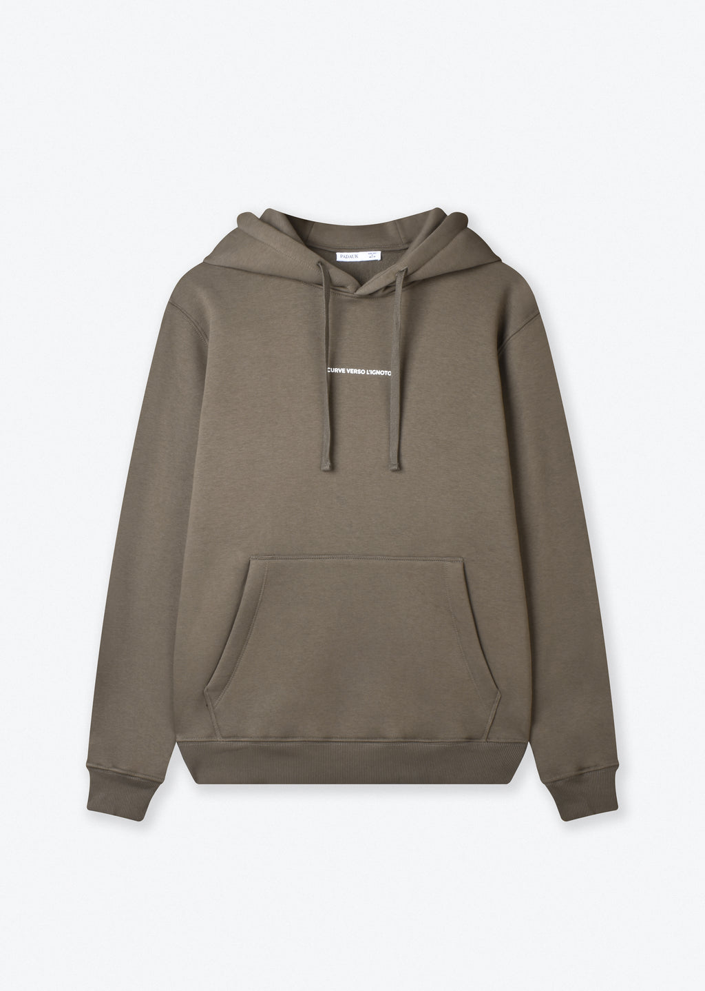 PRINTED PATCH BOXYFIT HOODIE