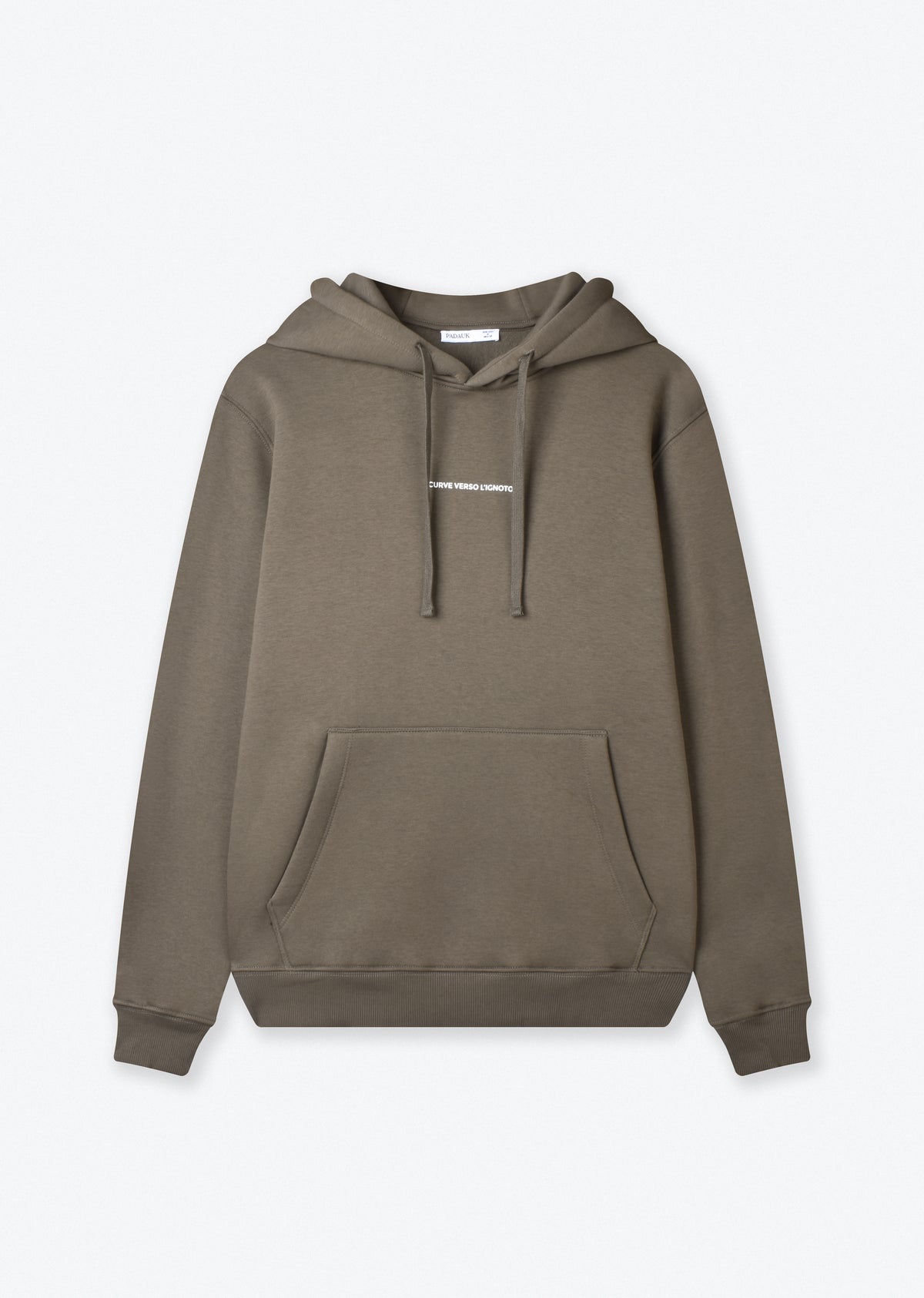 PRINTED PATCH BOXYFIT HOODIE